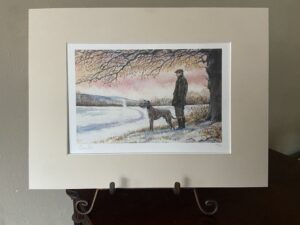 Winter Solstice Mounted Print