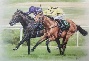 Bow Echo and Gstaad at Goodwood Limited Edition Print